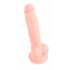 Medical Silicone Dildo - dildo z lekárskeho silikónu (18 cm) - telová farba