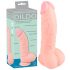 Medical Silicone Dildo (20cm) - Natural