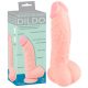 Medical Silicone Dildo (20cm) - Natural