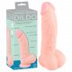 Medical Silicone Dildo (20cm) - Natural