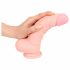 Medical Silicone Dildo - dildo z lekárskeho silikónu (20 cm) - telová farba