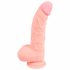 Medical Silicone Dildo - dildo z lekárskeho silikónu (20 cm) - telová farba