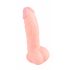 Medical Silicone Dildo (20cm) - Natural