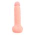 Medical Silicone Dildo - rovné dildo z lekárskeho silikónu (20 cm) - telová farba