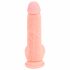 Medizinisch - gerader medizinischer Silikondildo (20cm) - Naturfarbe