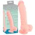 Medical Silicone Dildo - dildo z lekárskeho silikónu (24 cm) - telová farba