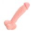 Medical Silicone Dildo - dildo z lekárskeho silikónu (24 cm) - telová farba