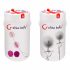 Geisha Balls 2 - set bile vaginale variabile (roz-alb)