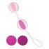 Boules Geisha - set variable (rose-blanc)