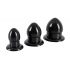 Set di Dildo Anali Graduali You2Toys - Kit di Plug per Dilatazione in 3 Misure (Nero)