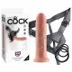 King Cock Strap-on 8 - Natural Strap-on Dildo