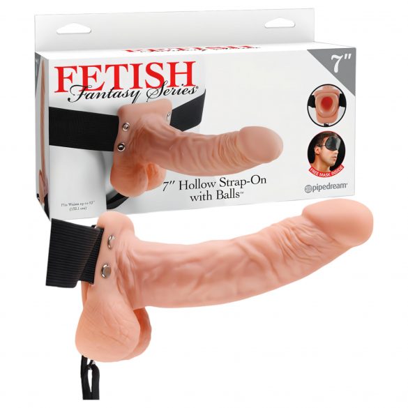 Fetish Strap-on 7 - pripínacie dildo (prírodné)