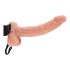 Dildo Realistico con Imbracatura Regolabile "Fetish Strap-on 9" - Cavezza e Pene Protesico (Color Carne)