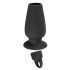 You2Toys - Lust Tunnel - hohler Analdehner Dildo mit Verschluss (schwarz)