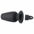 You2Toys - Lust Tunnel - Hollow Anal Expander Dildo with Plug (Black)