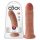 King Cock 8 dildo (20 cm) - donker natuur