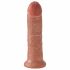 King Cock 8 Dildo (20 cm) - Dark Natural