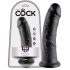 King Cock 8-inch Dildo - Black