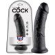 Dildo King Cock 8 (20 cm) - črn