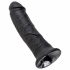 King Cock 8 dildo (20 cm) - czarny