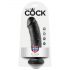 King Cock 8 Dildo (20 cm) - Black"