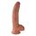 King Cock 9 med pung - brun (23 cm)