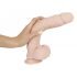 Nature Skin Realistic Dildo with Suction Cup - Large, Natural