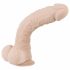 Nature Skin - sugpropp, realistisk dildo - natur (stor)