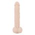 Nature Skin Realistic Dildo with Suction Cup - Large, Natural