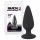 Dildo Anale Black Velvet Heavy - 40g (Nero)