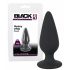 Black Velvet Heavy - 40g Anal Dildo (Black)