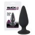 Black Velvet Heavy - 75g analinis dildo (juodas)