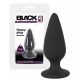 Black Velvet Heavy - 75g Anal Dildo (Black)