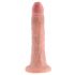 King Cock 7 Dildo (18 cm) - Naturfarben