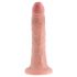 Dildo King Cock Realistico 7 pollici (18 cm) - colore naturale