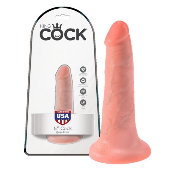 King Cock 5-inch Dildo - Natural