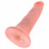 King Cock 5-inch Dildo - Natural