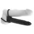 Doppio Guai Anale - Dildo Anale Strap-on in Silicone (Nero)