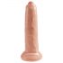 King Cock 9 - realistic dildo (23 cm) - natural