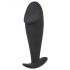 Black Velvet - Anal Plug with Large Tip (Black)