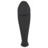 Black Velvet - Anal Plug with Large Tip (Black)