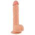 realistixxx - ar piesūcekni reālistisks dildo (22 cm) - dabīgs