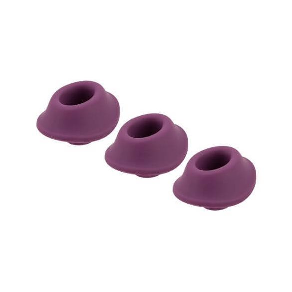 Accessorio di Ricambio Piccolo per Womanizer Classic e Premium - Coppette di Aspirazione Viola (Set da 3)