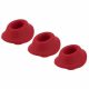 Womanizer Premium S - ensemble de cloches de rechange rouges (3 pièces)