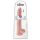 King Cock 14 munanditega suur dildo (35cm) - naturaalne