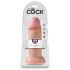 King Cock 10 dildo (25 cm) - natūralus