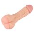 Nature Skin - 2-in-1 Artificial Butt and Penis Sleeve (Natural)