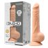 Silexd 9,5 - dildo z zaciskiem - 24 cm (naturalny)