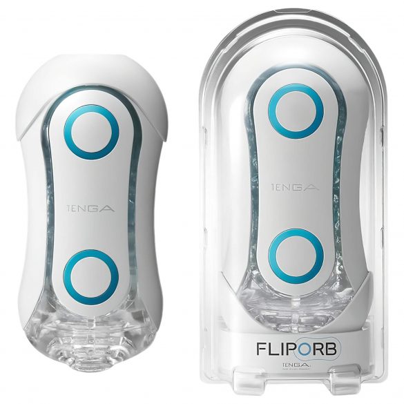 TENGA Flip Orb Rush - Super Masturbatore Orbitale (Turchese-Bianco)