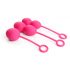 Svakom Nova - 3-Piece Kegel Ball Set (Red)